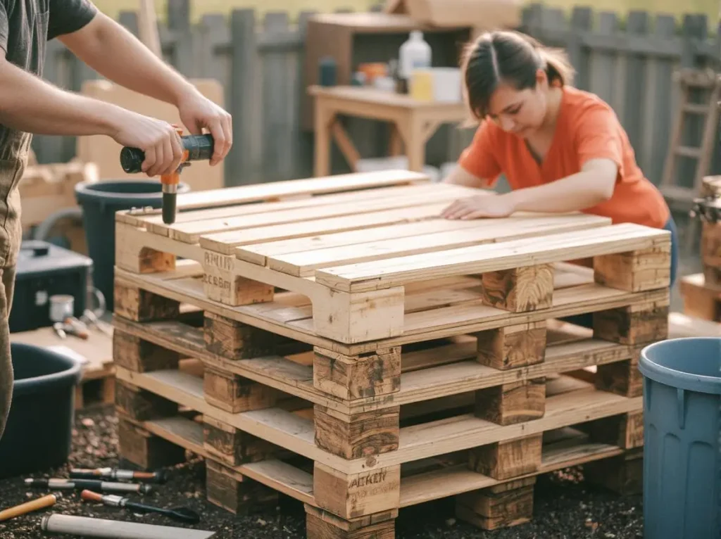 Build a Compost Bin from Recycled Materials A DIY Guide