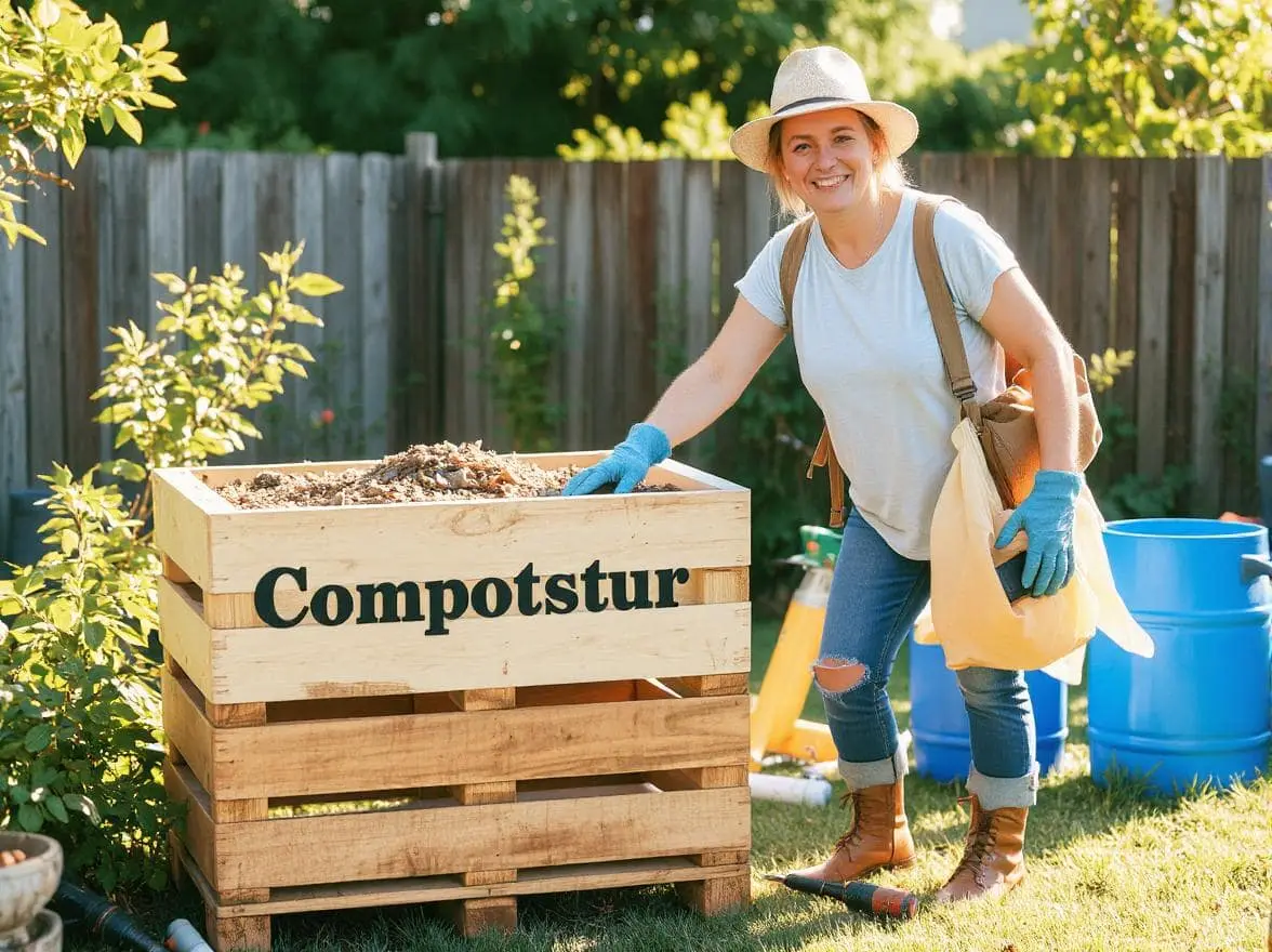 Build a Compost Bin from Recycled Materials A DIY Guide